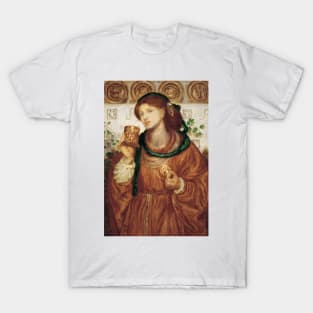 The Loving Cup by Dante Gabriel Rossetti T-Shirt